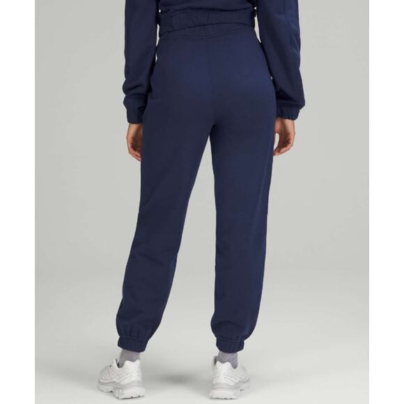 LULULEMON Women's Relaxed High Rise Jogger Size 2 Blue Night Sea Athletic - Picture 5 of 13